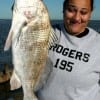 Natasha Duartez of Cupress took this nice drum on shrimp-