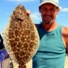 A nice flounder for Dalton Northup of Conroe-