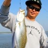 Santi Philaphandet of Orange Cnty CA nabbed this nice speck on live shrimp.