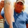 High Islander Dennis Boeker took this nice red on finger mullet.