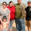 The Costlow family of Baytown with their drum catch.