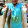 Ronaldo Corona of Dayton caught these nice specks on soft plastics.