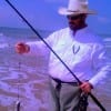 Using bait larger than his catch Michael Quigley of Spring Branch nabbed this throwback Black Tip Shark