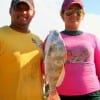 The Castille's of Houston took this nice drum on Miss Nancy's shrimp.