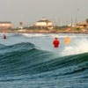 Surf waders.