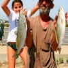 Alton Thorpe of Conroe, TX caught trout despite being HEXED by Jasmine Reynolds.