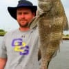 Jon Loudermilk of Abilene, TX took this nice drum on Miiss Nancys Shrimp.