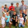 The Jensen and Lucas family from Spring and Cypress gathered crabs at rollover for supper.