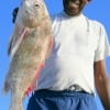 Charles George of Houston with a nice drum on shrimp.