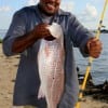 Vernon Brookins of FT Worth, TX took this 29inch red on finger mullet.