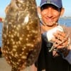 Steven Perez of Houston nabbed this keeper flounder on a Berlkley Power jig.