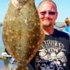 Miss Nancy Shrimp took this 21 inch Flounder for Taylor Cochran of Baytown, TX.