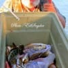 Harvey and Lee Guthrie along with Dan Lynch loaded this box up with croaker for a fish fry. EVERYONES INVITED.
