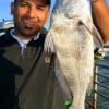 Steven Zavala of Houston took this keeper eater drum on live shrimp.