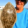 Barbara Singleton of Winnie caught this nice sand dab on finger mullet.
