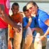 The Whright family of Houston nabbed up this impressive catch of reds while fishing shrimp and cutbait.