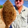 IMJean Scurtu of Houston  landed this nice flounder on a crappie jig.