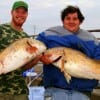 IMG_0231- Huge redfish- a 40plus  inch and a 35plus inch were caught and tagged by Gibson Wyant and Dillon  Rose of Houston