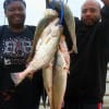 Deron Weatherall and Marcyln Reed night fished for this impressive stringer of specks.