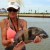 Anita Cook of Gilchrist caught this nice puppy drum on live shrimp.