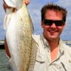 David Spencer of League City took this nice trout on a miss nancy shrimp.