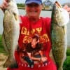 Lady trout angler Connie Hampton of Fannett, TX caught these nice speckled trout on soft plastics.
