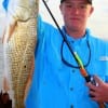 Gladewater, TX angler Justin Stephens took this nice red on a Cocahoe minnow.