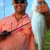 Mount Belview, TX angler Gary Fruge fished a T-28 mirror lure for this early am caught 5lb speck.