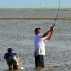 Fathers day,First fishing lesson son is to DUCK!!!