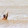 Fishing the surf at Rollover