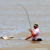 Fishing the surf at Rollover