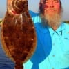 Al Jurica of Houston fished a finger mullet for this nice flatfish