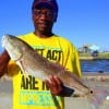 Glenn Smith of Houston landed this nice 27inch slot red while fishing shrimp