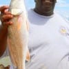 Herbert Johnson of Houston caught this nice 22 inch slot red on a finger mullet