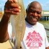 Larry Covington of Houston nabbed this nice 21 inch slot red on a live finger mullet
