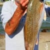 Ron Hall of Splendora TX took this nice slot red on live croaker