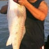 TX National Guard- Spec 4 Mathew Torrez of Cleveland TX took this HUGE 40 inch tagger bull red on a finger mullet
