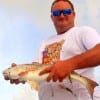 Terry Straley caught this nice slot red on a finger mullet
