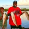 The Right Stuff for The Wright's of Houston who fished shrimp to catch these nice slot reds
