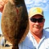 Auda Derby of Celeste TX took this nice flounder on a mud minnow