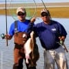 Brother anglers Daniel and Robert Aguirrie of Houston wade-fished Rollover Bay with Berkley Gulp to catch this impressive 10 flounder limit