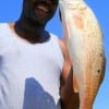 Bruce Gordon of Houston nabbed this nice slot red on shrimp
