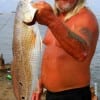 Capt. Jack of Gilchrist TX nabbed this nice 28inch slot red while fishing a finger mullet