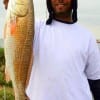 Joseph Johnson of Houston took this 25inch slot red on shrimp