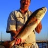 Mark Larousse of Beamont took this 29 inch tagger Bull red on a finger mullet