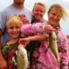 The Divons of Colmesneil TX had fun catching croaker here at the Pass today