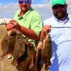 The Train Krewe Mike Godfrey and Brian Bowers fished finger mullet to catch this near 2 man limit of 7 flounder