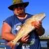 David Lastor of Houston took this 27 inch slot red on shrimp