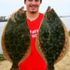 Former Colorado angler Christian Martin, now a Dayton TX native, took his very first flounder here at Rollover Pass