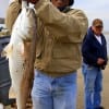 Houston angler Marcell Irvin wrangled up this 34 inch Bull Red with shrimp- then released it